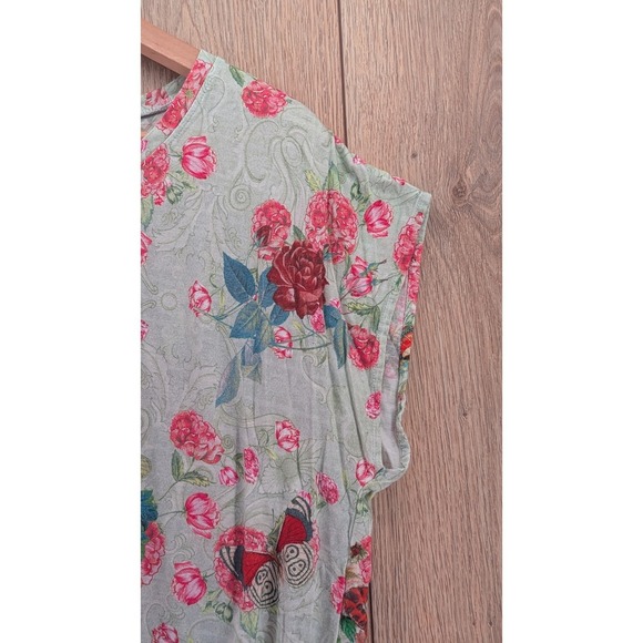 Johnny Was XL Butterfly Floral Pajama Lounge Set | Pima Cotton Modal - Picture 7 of 8